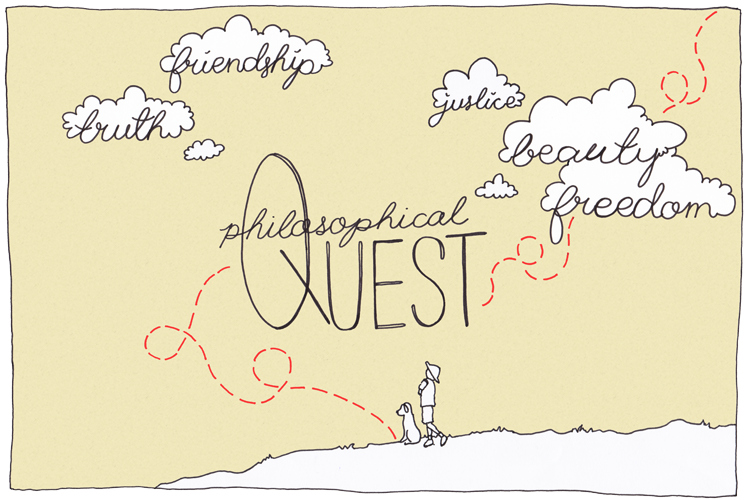 illustration: philosophical quest